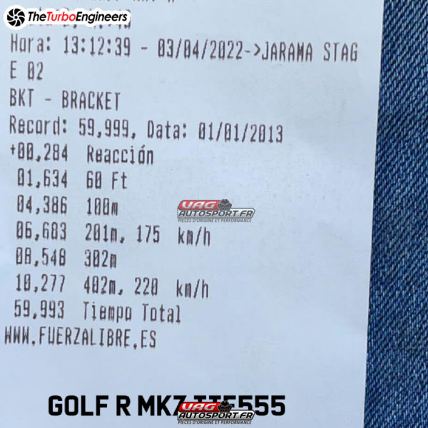 Turbo Hybride TTE555 pour moteur 2.0 TSI EA888.3 - Audi S1 / S3 8V / Golf 7 GTI / Golf 7R / Leon 3 Cupra – Image 12