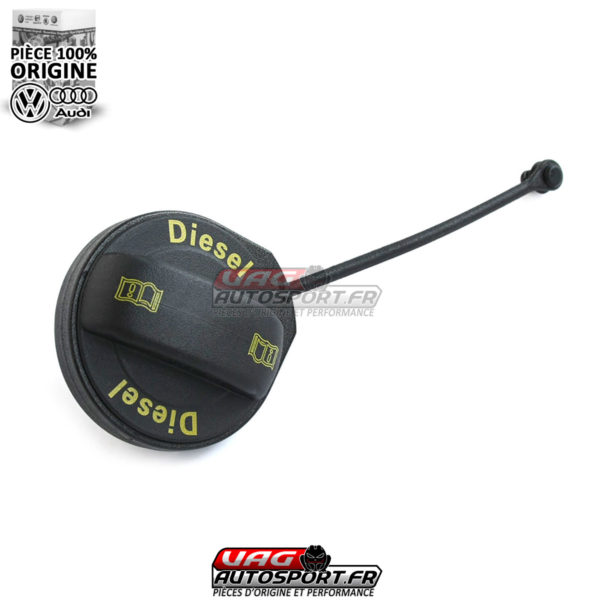 Bouchon de réservoir Diesel d'origine VW - Référence 7N0201550G