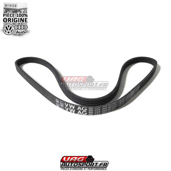 Courroie d'accessoire Audi originale, référence 06M260849L