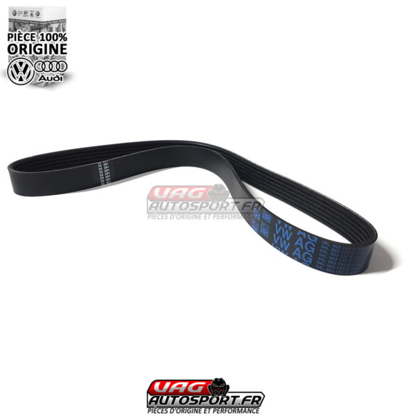 Courroie striée pour moteurs diesel d'origine - 1.6/2.0 TDI - 21,66 x 799 mm - Référence 04L903137 – Image 4