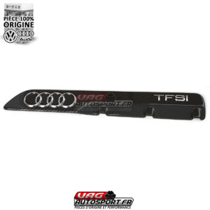 Cache moteur Original Audi RS en carbone pour moteurs 2.5 TFSI EVO - 07K133621C