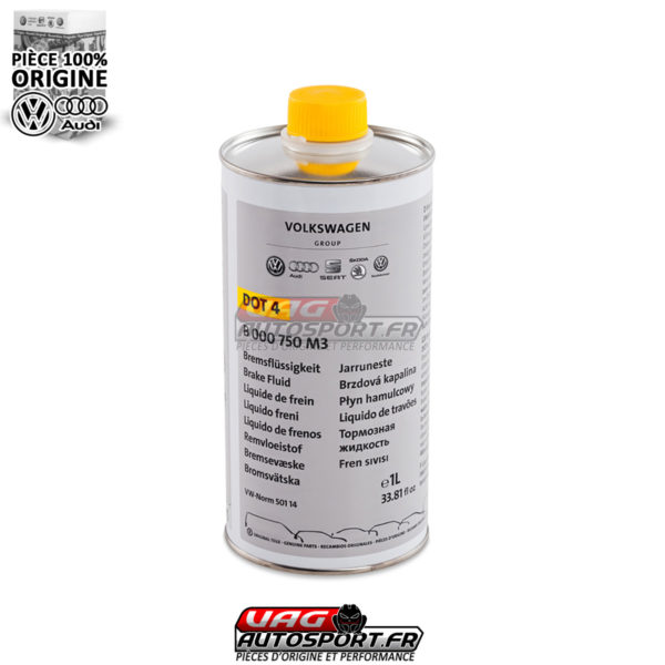 Liquide de frein original DOT4, 1 litre, référence B000750M3