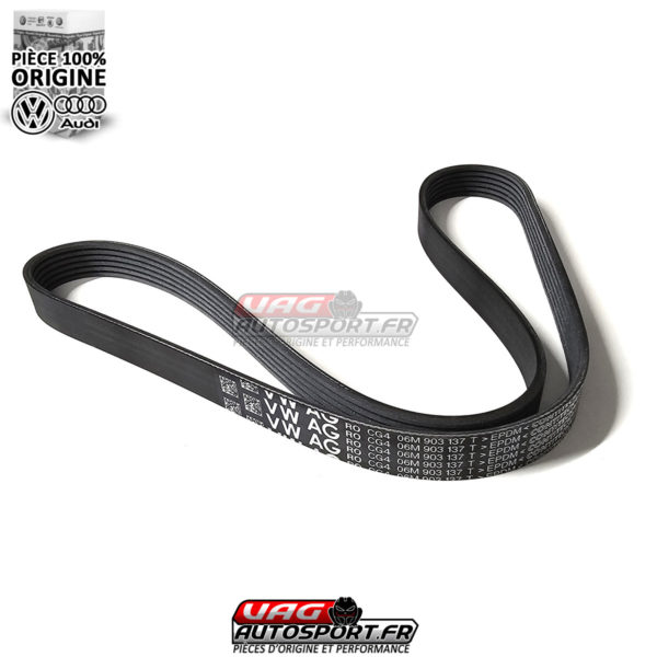Pièce d'origine Audi Keilrippenriemen, Référence : 06M903137T – Image 2