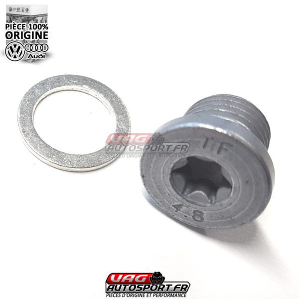Bouchon de vidange d'huile avec joint pour moteurs du groupe VAG : N91167901 – Image 4