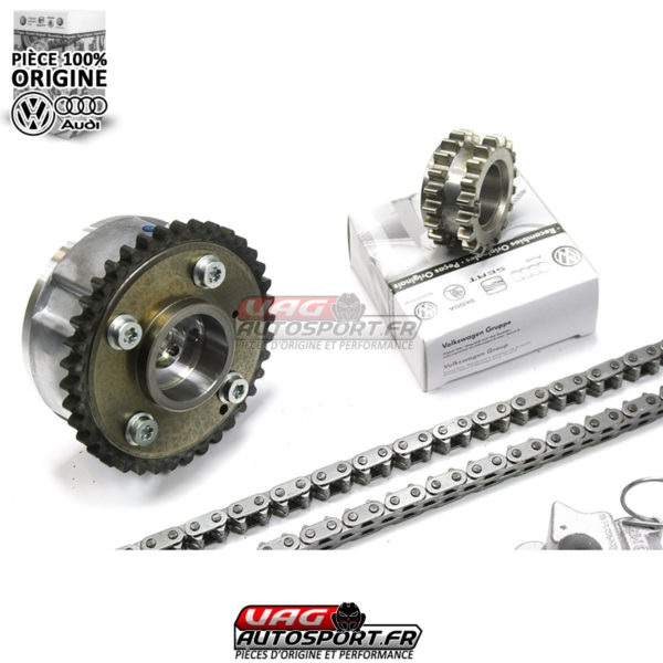 Kit de réparation de chaîne de distribution d'origine VW Skoda pour moteur 1.4 TSI, kit de chaîne de distribution, tendeur de chaîne – Image 2