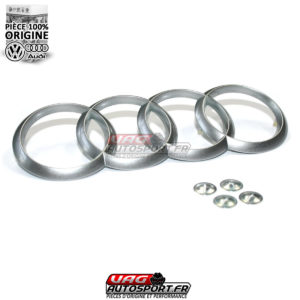 Cache-moteur Audi Original 4H0103940A avec Emblème et Attache