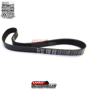 Courroie striée pour moteurs diesel d'origine - 1.6/2.0 TDI - 21,66 x 799 mm - Référence 04L903137