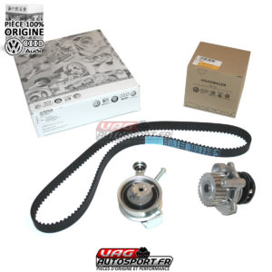 Kit courroie de distribution et pompe à eau - moteur VAG 1.8T - VW Audi - Pièce d'origine 06B198119A_06A121012GX