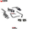 Catback avec intermédiaire d'échappement - Audi RS6 Avant C7 - SAU087CF - Scorpion – Image 4