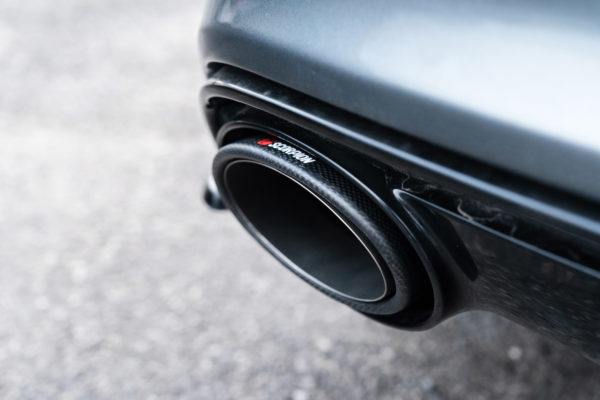 Catback avec intermédiaire d'échappement - Audi RS7 C7 - SAU117CF - Scorpion – Image 2