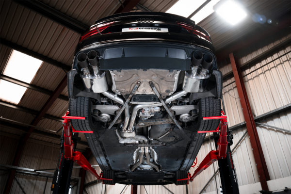 Catback avec intermédiaires et valves électroniques - Audi S6/S7 C7 - SAU118C - Scorpion – Image 6