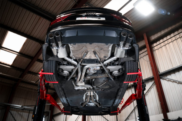 Catback avec intermédiaires et valves électroniques - Audi S6/S7 C7 - SAU118CF - Scorpion – Image 6