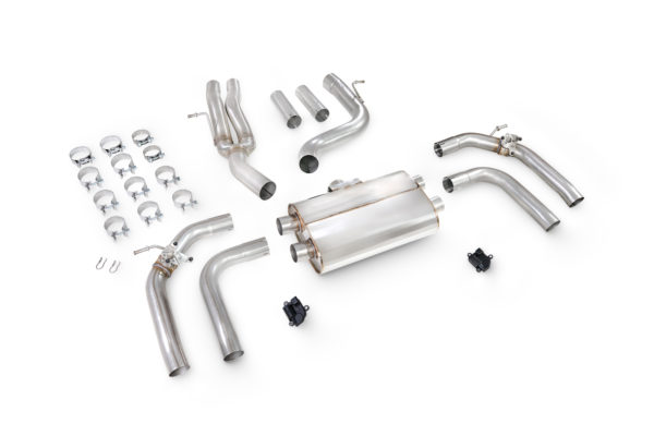 Catback (ligne après FAP) non résonné avec valves - Audi RS3 8Y Sportback - SAUS123 - Scorpion – Image 2