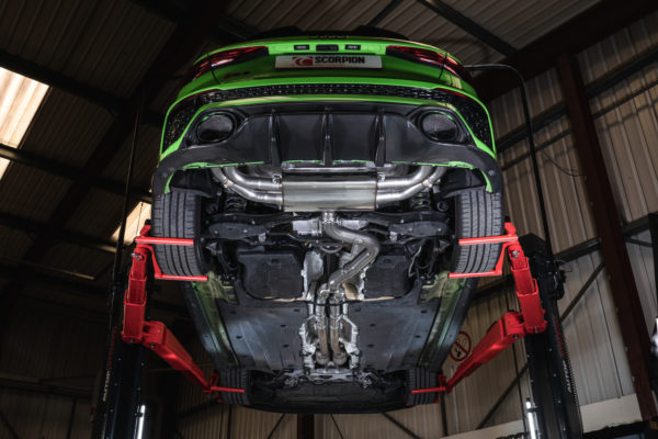 Catback (ligne après FAP) non résonné avec valves - Audi RS3 8Y Sportback - SAUS123 - Scorpion – Image 5