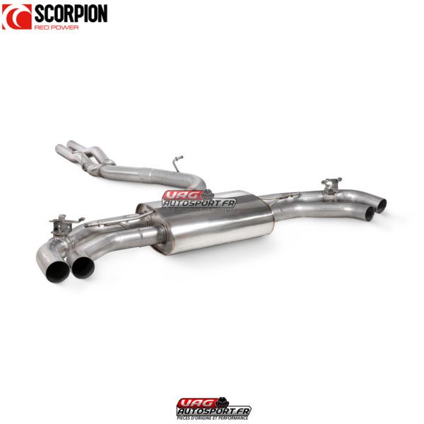 Catback (ligne après FAP) non résonné avec valves - Audi RSQ3 (F3) - SAUS112 - Scorpion