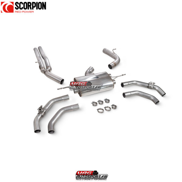 Catback (ligne après FAP) non résonné avec valves - Audi RSQ3 (F3) - SAUS112 - Scorpion – Image 2