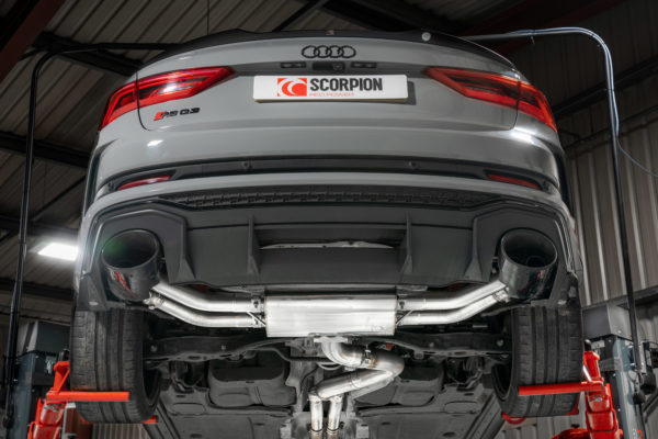 Catback (ligne après FAP) non résonné avec valves - Audi RSQ3 (F3) - SAUS112 - Scorpion – Image 5