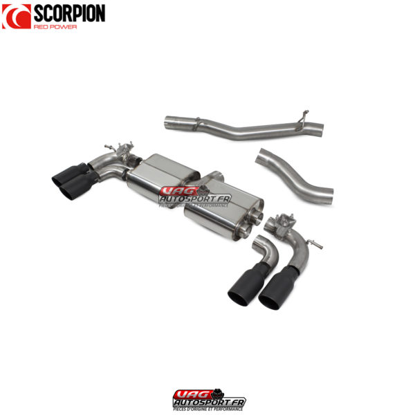 Catback (ligne après FAP) non résonné avec valves - CUPRA Ateca - SSTS020C - Scorpion – Image 2