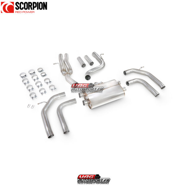 Catback (ligne après FAP) non résonné sans valves - Audi RS3 8Y Sportback - SAUS124 - Scorpion – Image 2