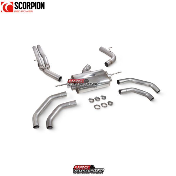 Catback (ligne après FAP) non résonné sans valves - Audi RSQ3 (F3) - SAUS113 - Scorpion – Image 2