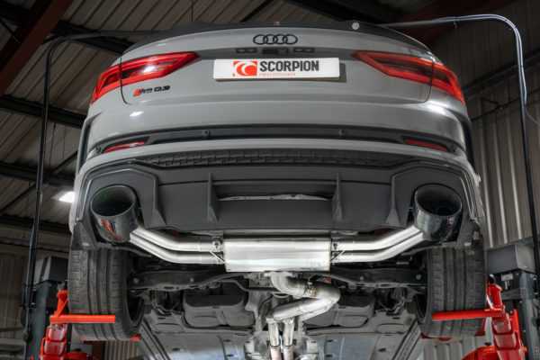 Catback (ligne après FAP) non résonné sans valves - Audi RSQ3 (F3) - SAUS113 - Scorpion – Image 5