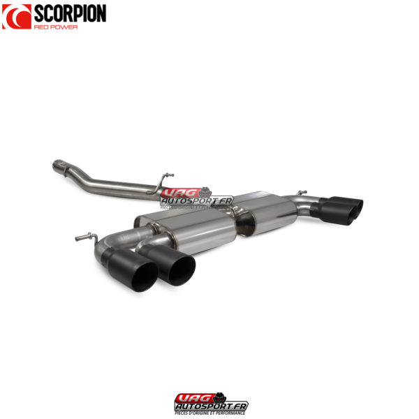 Catback (ligne après FAP) non résonné sans valves - CUPRA Ateca - SSTS021C - Scorpion