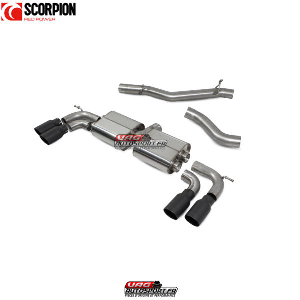 Catback (ligne après FAP) non résonné sans valves - CUPRA Ateca - SSTS021C - Scorpion – Image 2