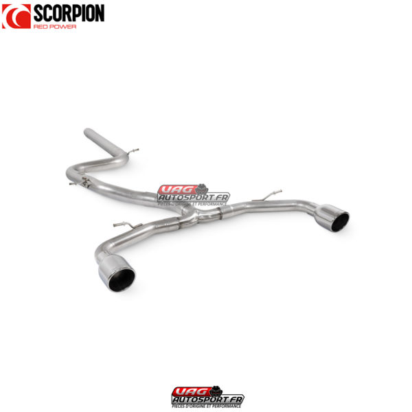 Catback (ligne après FAP) Predator non résonné - CUPRA Leon 245 - SSTS019 - Scorpion
