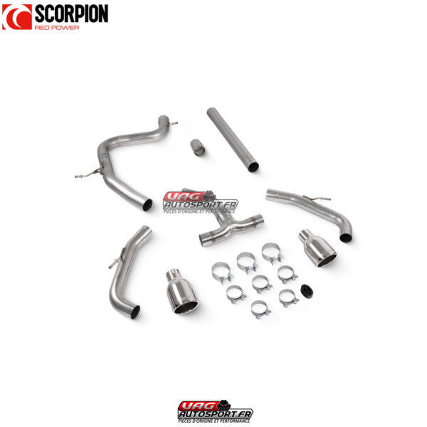 Catback (ligne après FAP) Predator non résonné - CUPRA Leon 245 - SSTS019 - Scorpion – Image 2