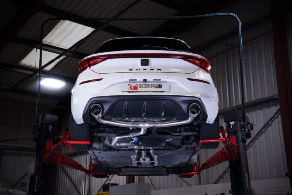 Catback (ligne après FAP) Predator non résonné - CUPRA Leon 245 - SSTS019 - Scorpion – Image 3