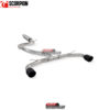 Catback (ligne après FAP) Predator résonné - CUPRA Leon 245 - SST019C - Scorpion