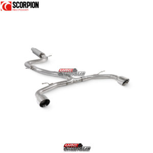Catback (ligne après FAP) Predator résonné - CUPRA Leon 245 - SST019D - Scorpion