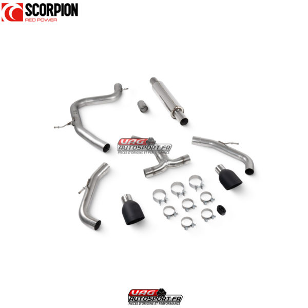 Catback (ligne après FAP) Predator résonné - CUPRA Leon 245 - SST019DC - Scorpion – Image 2