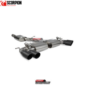 Catback (ligne après FAP) résonné avec valves - CUPRA Ateca - SST020C - Scorpion