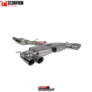 Catback (ligne après FAP) résonné sans valves - CUPRA Ateca - SST021 - Scorpion