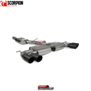 Catback (ligne après FAP) résonné sans valves - CUPRA Ateca - SST021C - Scorpion