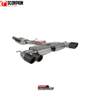 Catback (ligne après FAP) résonné sans valves - CUPRA Ateca - SST021CF - Scorpion