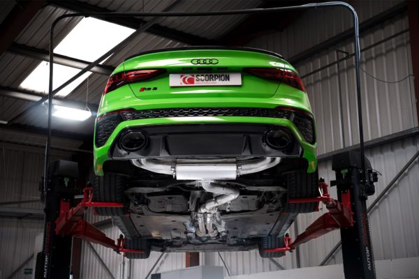 Catback non résonné sans valves - Audi RS3 8Y Saloon - SAUS116 - Scorpion – Image 3