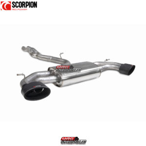 Catback non résonné sans valves - Audi RS3 Saloon 8V (GPF and Non-GPF models) - SAUS084CF - Scorpion