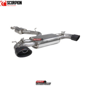Catback résonné avec valves - Audi RS3 Saloon 8V (GPF and Non- GPF models) - SAU083CF - Scorpion