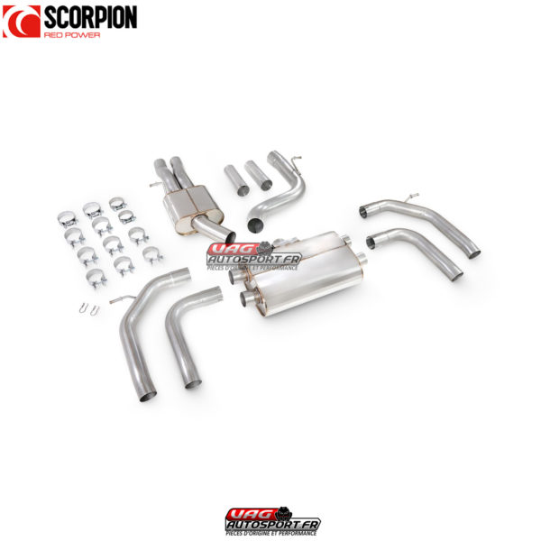 Catback résonné sans valves - Audi RS3 8Y Saloon - SAU116 - Scorpion – Image 2