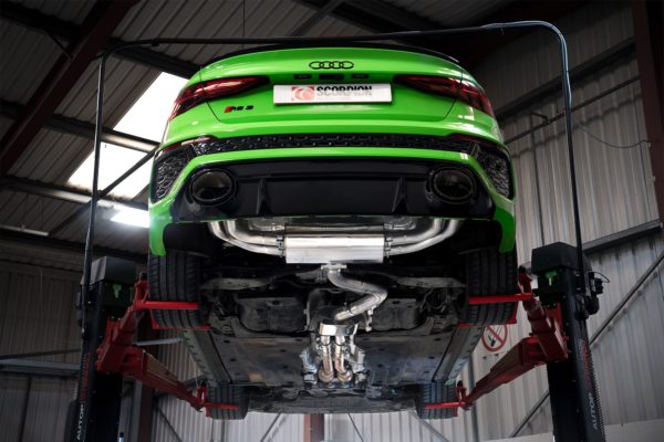 Catback résonné sans valves - Audi RS3 8Y Saloon - SAU116 - Scorpion – Image 4