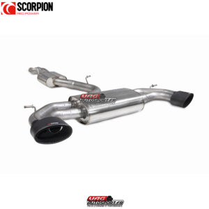 Catback résonné sans valves - Audi RS3 Saloon 8V (GPF and Non-GPF models) - SAU084CF - Scorpion