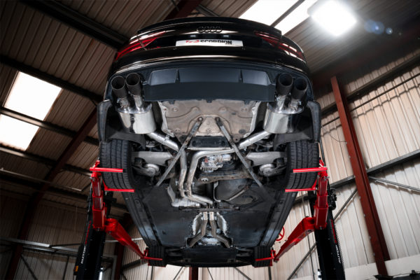 Catback sans intermédiaire et avec valves - Audi S6/S7 C7 - SAUS118C - Scorpion – Image 6