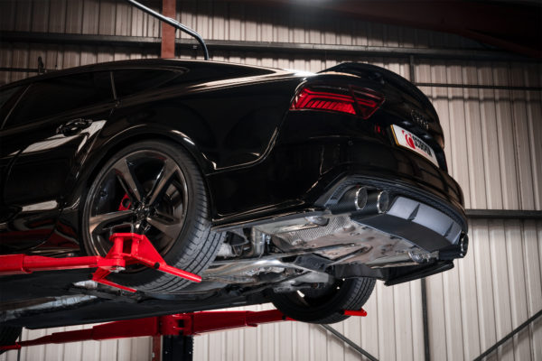 Catback sans intermédiaire et avec valves - Audi S6/S7 C7 - SAUS118CF - Scorpion – Image 5