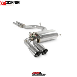 Catback sans résonnateur - Audi RS3 8P - SAUS114 - Scorpion