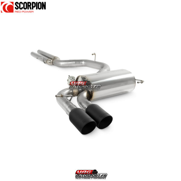 Catback sans résonnateur - Audi RS3 8P - SAUS114C - Scorpion