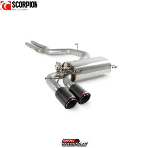 Catback sans résonnateur - Audi RS3 8P - SAUS114CF - Scorpion