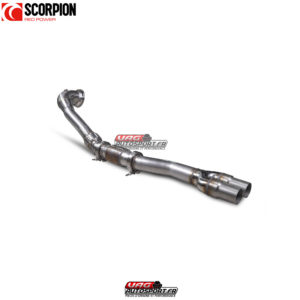 Downpipe avec cata sport - Audi RS3 8V Pre-Facelift - SAUX106 - Scorpion