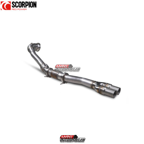 Downpipe avec cata sport - Audi RS3 8V Pre-Facelift - SAUX106 - Scorpion